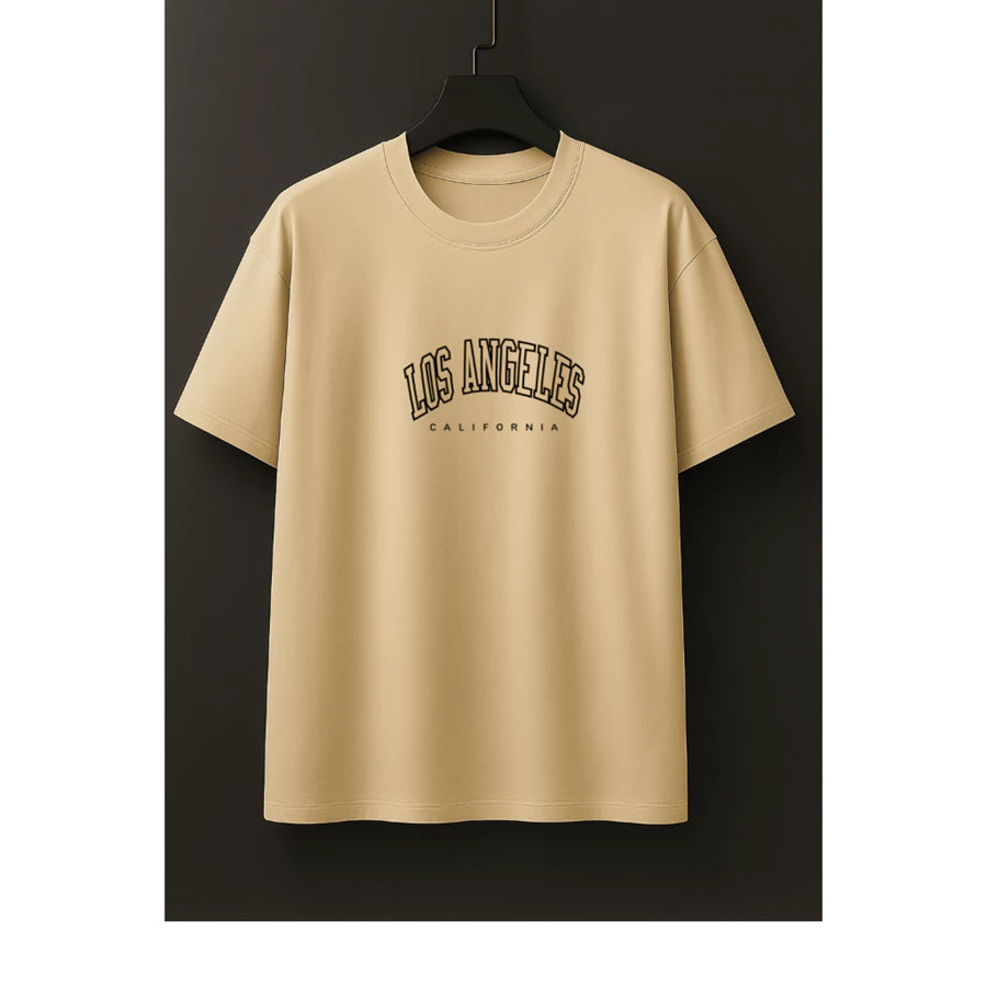 Camiseta Oversized Masculina Los Angeles