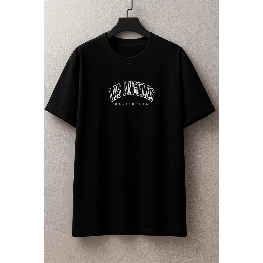 Camiseta Oversized Masculina Los Angeles