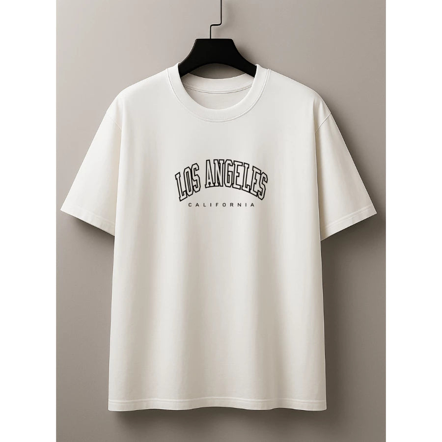 Camiseta Oversized Masculina Los Angeles
